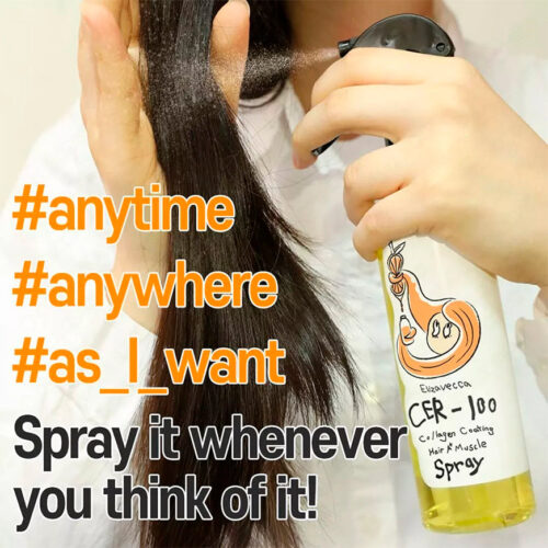 [Elizavecca] CER-100 Collagen Coating Hair A+ Muscle Spray - Imagen 6