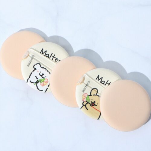 [Flalia] Maltese skin fit makeup puff 2P - Imagen 3