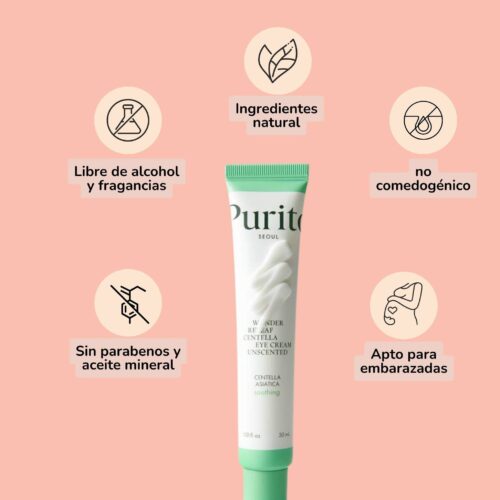 [Purito] Wonder Releaf Eye Cream Unscented 30ml - Imagen 5