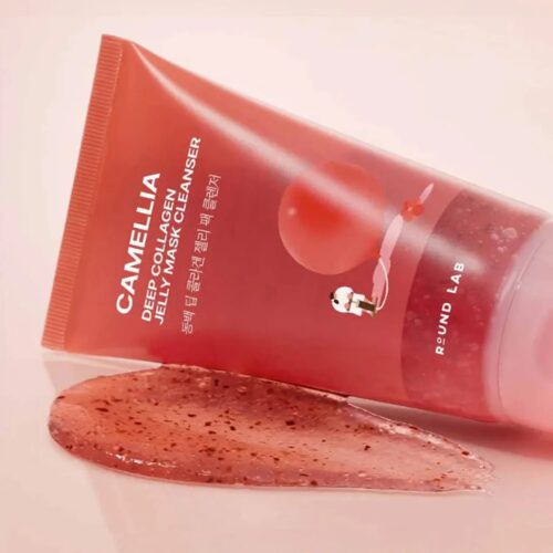 [Round Lab] Camellia Deep Collagen Jelly Mask Cleanser 150ml - Imagen 3