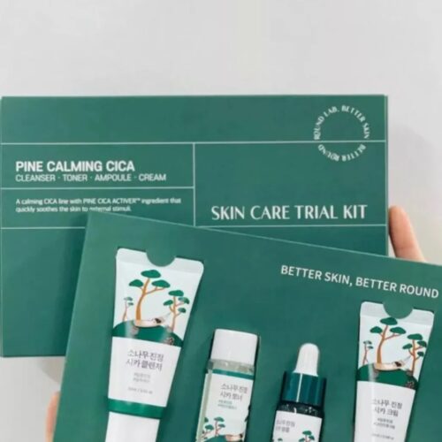 [Round Lab] Pine Calming Cica Trial Kit - Imagen 5