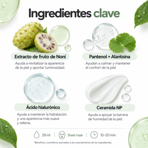 [Celimax] The Real Noni Energy Ampule Mask - Imagen 3